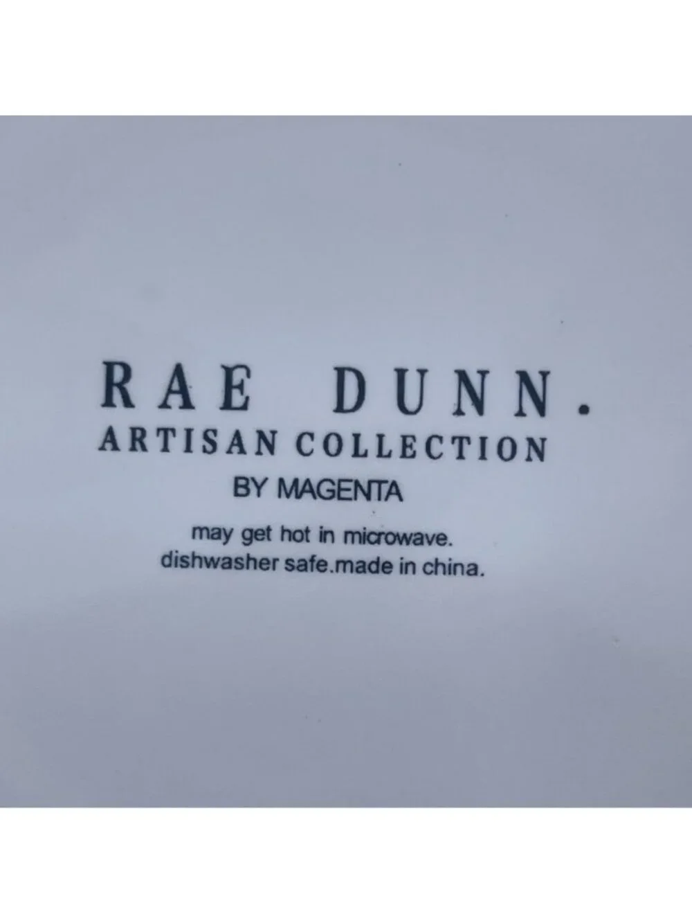 rae dunn artisan collection small ceramic canister with lid floral design white